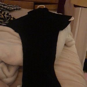 stretchy turtle neck sweater